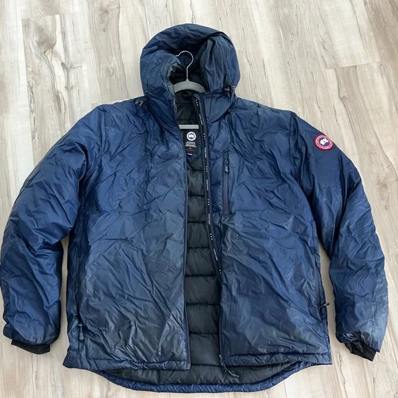 Canada Goose Men's Dark Blue Puffer Jacket - Picture 1 of 4